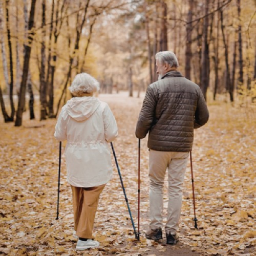 Wandelen in de natuur